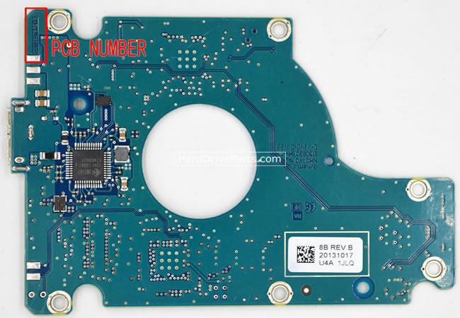 Samsung ST1500LM008 Carte PCB 100732076