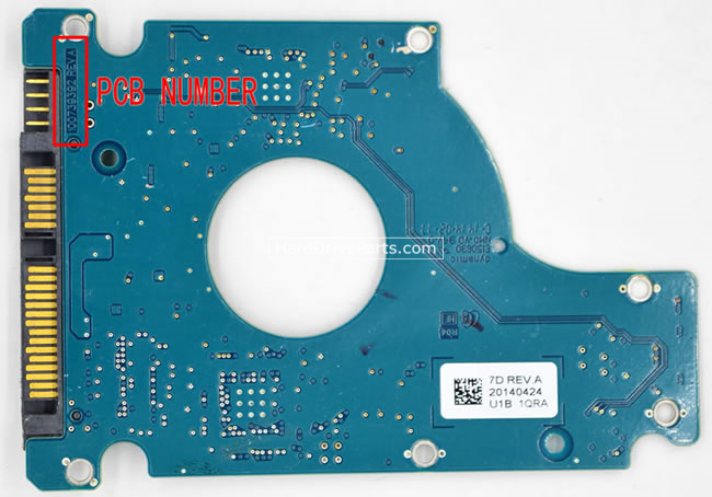 100739392 PCB Disque Dur Seagate