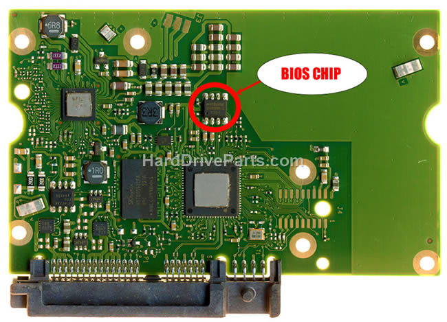 Seagate ST5000DX000 Carte PCB 100743762