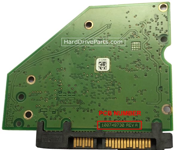 100749730 Carte PCB Seagate
