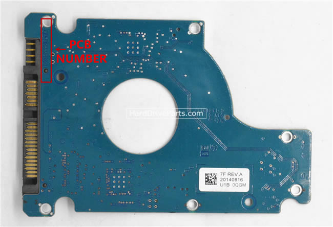 Seagate ST1500LM006 Carte PCB 100759990