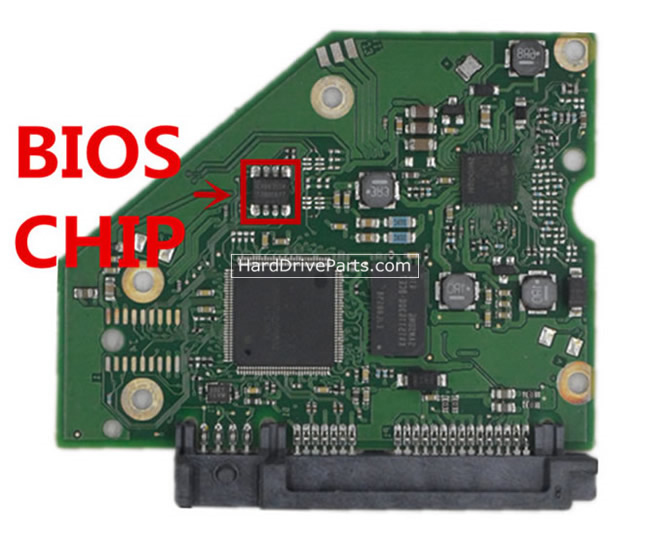 Seagate ST2000DX001 Carte PCB 100762568