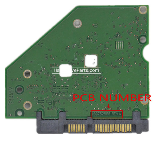 Seagate ST2000DX001 Carte PCB 100762568