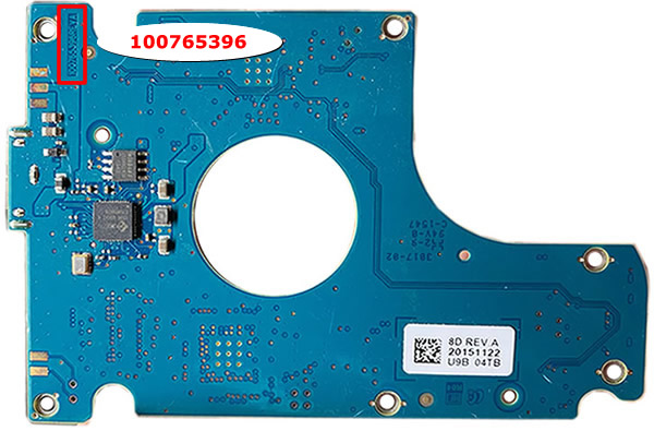 100765396 PCB Disque Dur Seagate