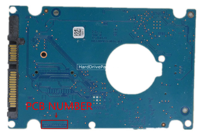 Seagate ST3000LM016 Carte PCB 100771588