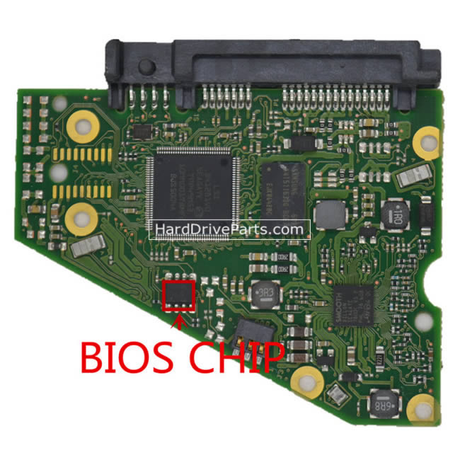 Seagate ST4000DM000 Carte PCB 100782215