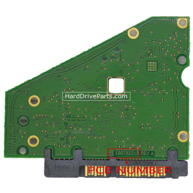 Seagate ST4000DM000 Carte PCB 100782215