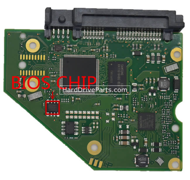 Seagate ST2000NE0025 Carte PCB 100799168