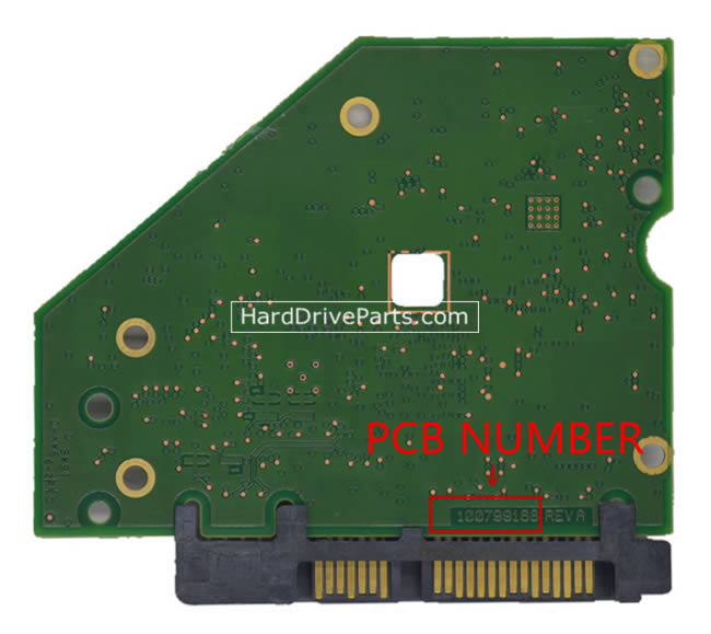 Seagate ST2000NE0025 Carte PCB 100799168