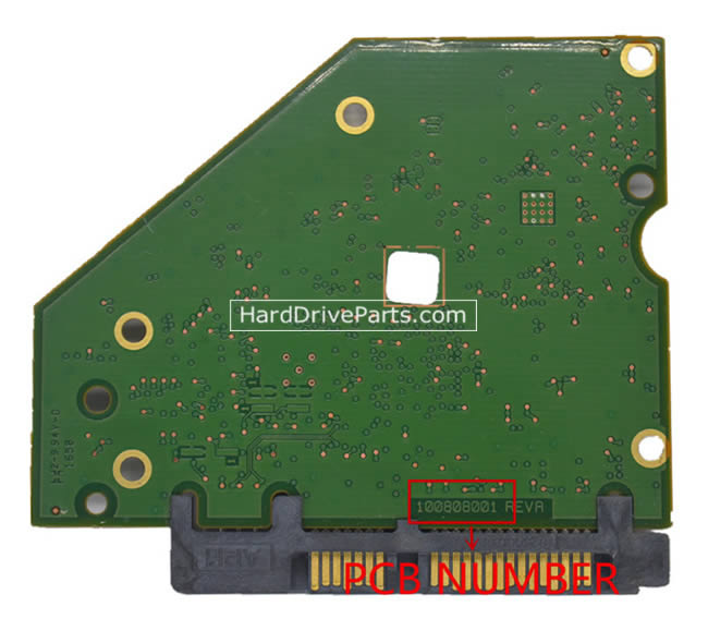 100808001 PCB Disque Dur Seagate