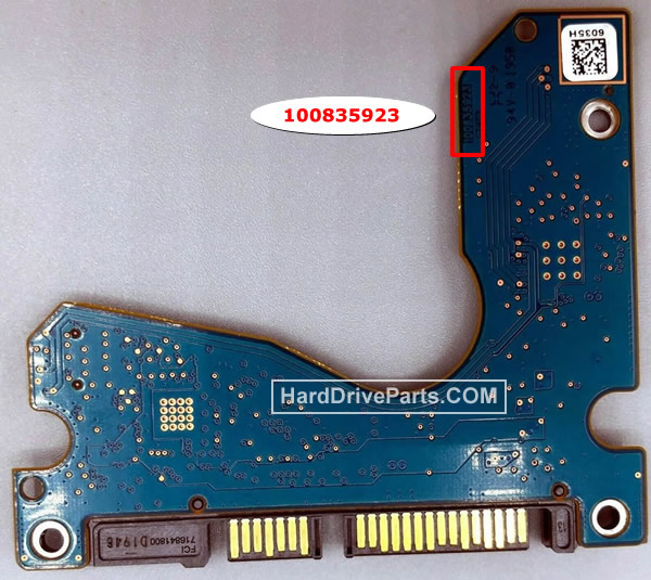 100835923 PCB Disque Dur Seagate