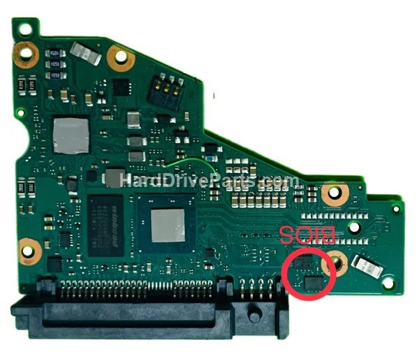 carte pcb disque dur seagate 100858940