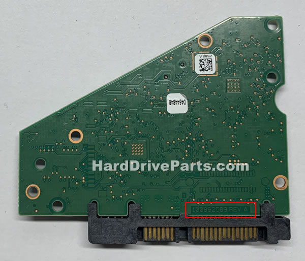 100862589 PCB Disque Dur Seagate