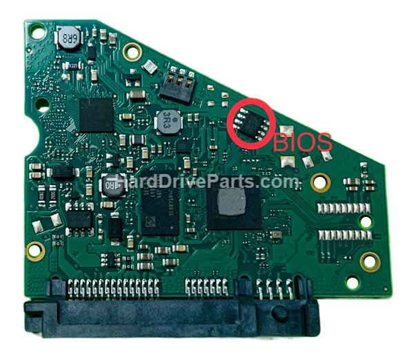 carte pcb disque dur seagate 100867198