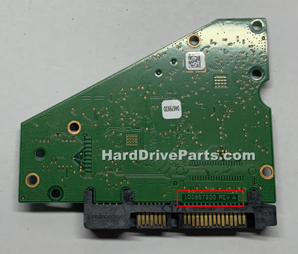 100867200 PCB Disque Dur Seagate