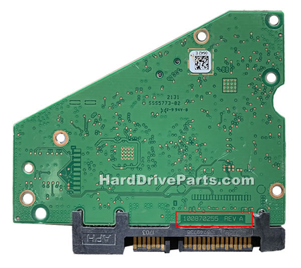 100870255 PCB Disque Dur Seagate