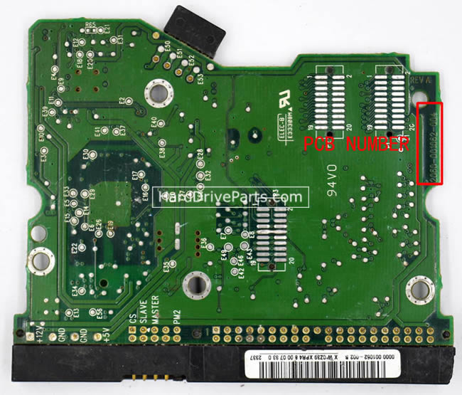 2060-001062-004 PCB Disque Dur WD