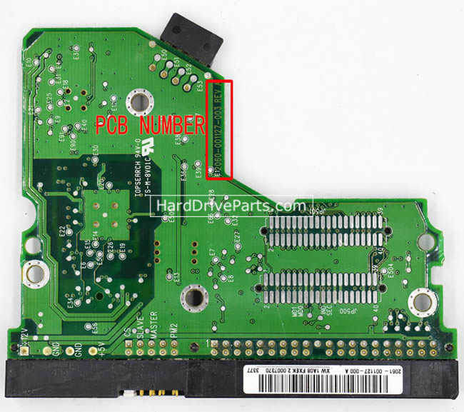 2060-001127-003 PCB Disque Dur WD