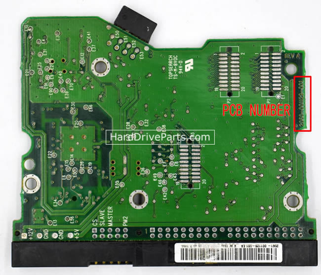 2060-001129-001 PCB Disque Dur WD