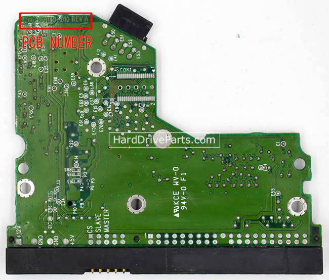 2060-001130-010 PCB Disque Dur WD