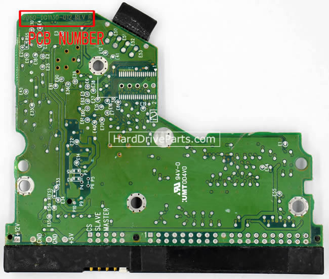 2060-001130-012 PCB Disque Dur WD