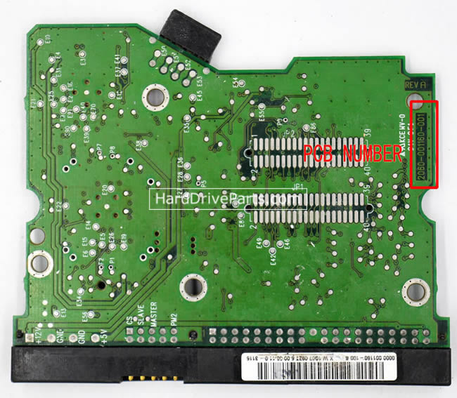 WD WD2000JB Carte PCB 2060-001160-001