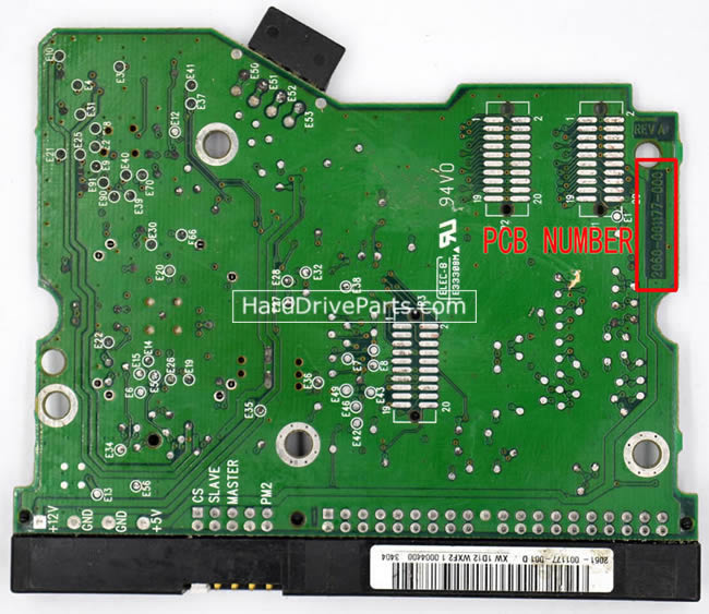 2060-001177-000 PCB Disque Dur WD