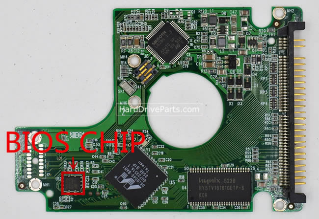 WD WD800UE Carte PCB 2060-701281-001