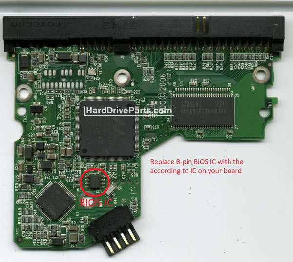 2060-701292-000 PCB Disque Dur WD - Cliquez sur l'image pour la fermer