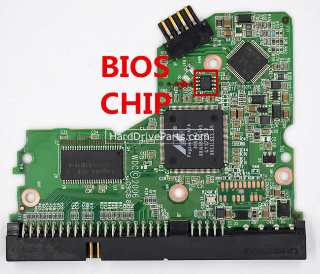 WD WD800BB Carte PCB 2060-701292-002