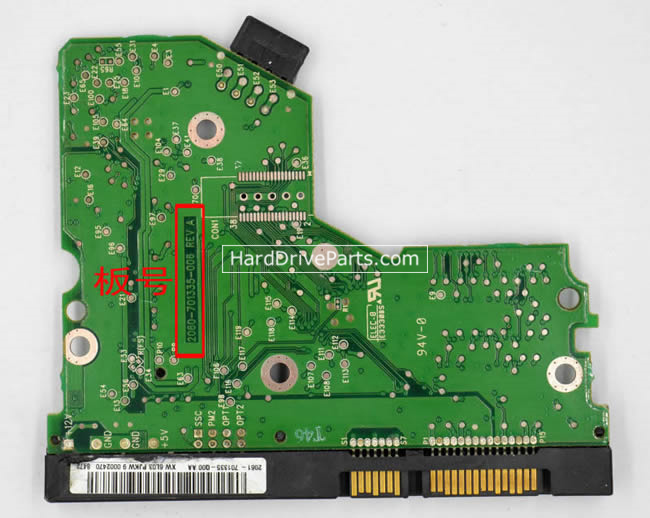 WD WD2500KS Carte PCB 2060-701335-006