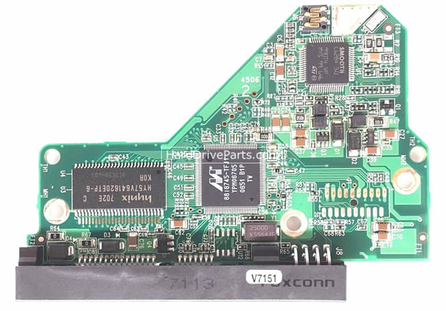 WD WD1600AAJS Carte PCB 2060-701444-003