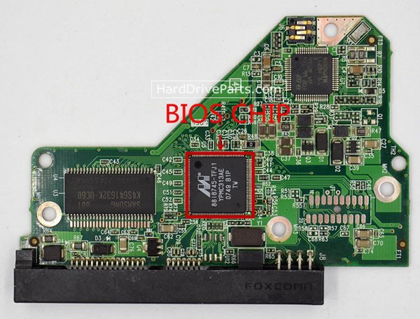 2060-701444-004 Carte PCB WD