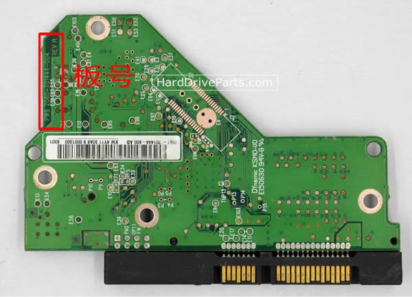 2060-701444-004 Carte PCB WD