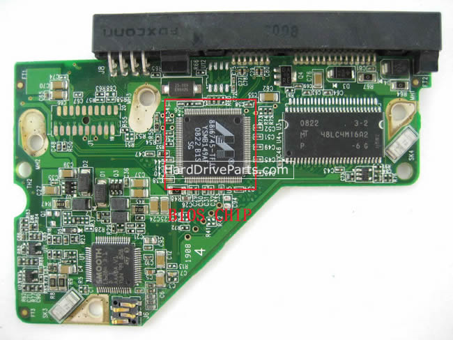 WD WD4001ABYS Carte PCB 2060-701477-002