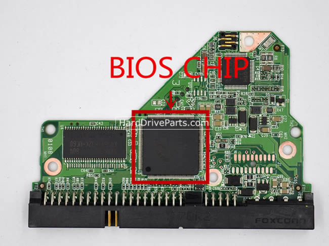 WD WD2500AVJB Carte PCB 2060-701494-001