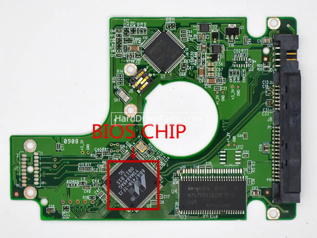 WD WD2500BMVS Carte PCB 2060-701499-000