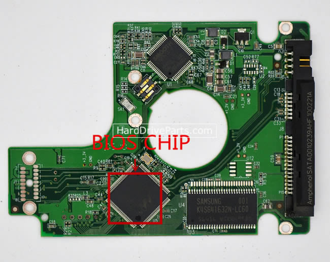 WD WD3200BEVT Carte PCB 2060-701499-005