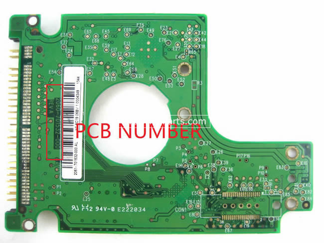 WD WD1600BEVE Carte PCB 2060-701532-000