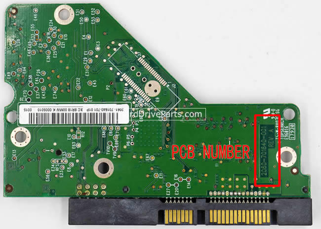 WD WD15EADS Carte PCB 2060-701640-001