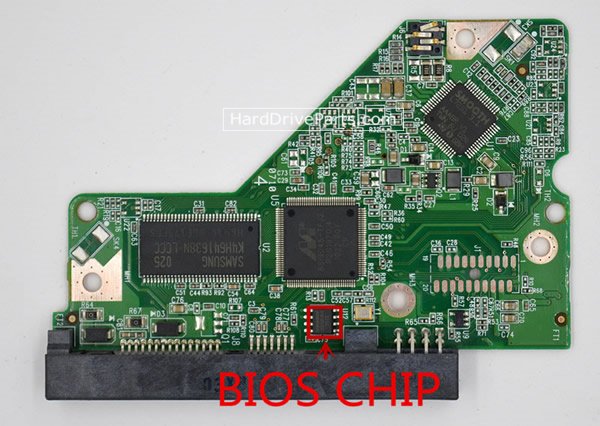 2060-701640-002 Carte PCB WD