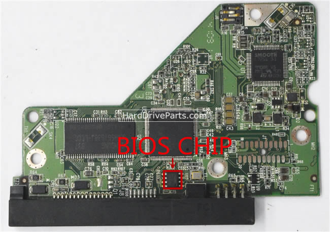 WD WD5000AADS Carte PCB 2060-701640-006