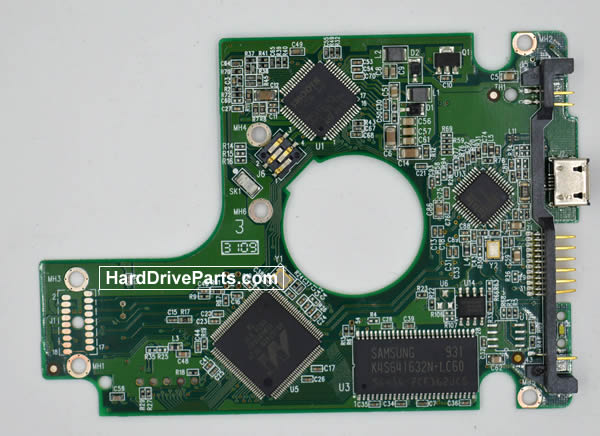 2060-701650-000 PCB Disque Dur WD - Cliquez sur l'image pour la fermer