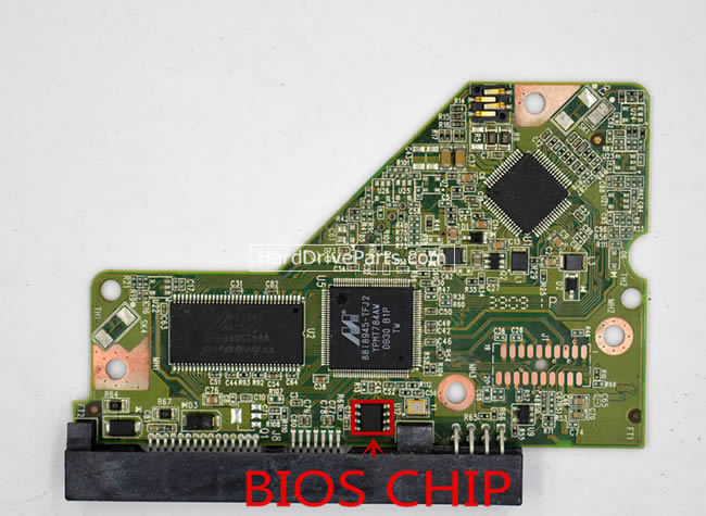 WD WD10EADS Carte PCB 2060-771640-000