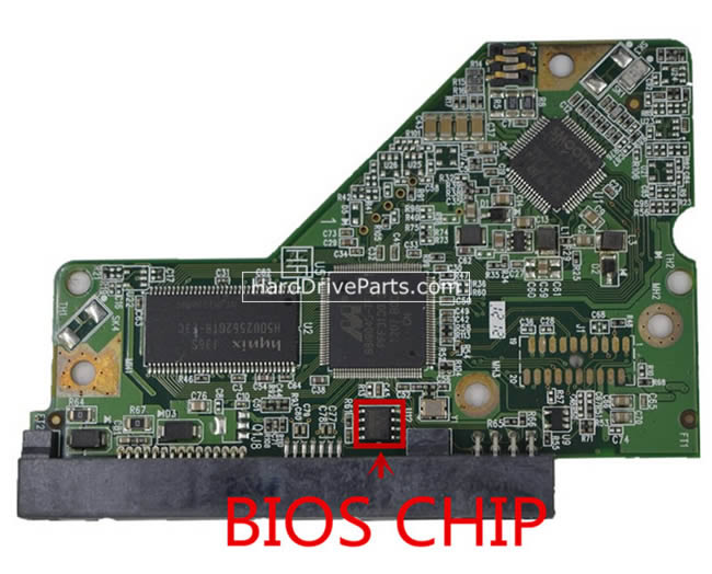 WD WD2500AAKX Carte PCB 2060-771640-003