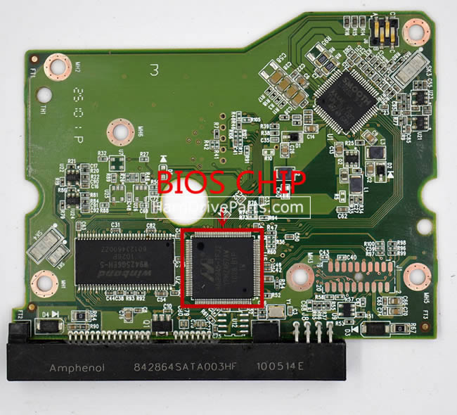 WD WD20EVDS Carte PCB 2060-771642-001