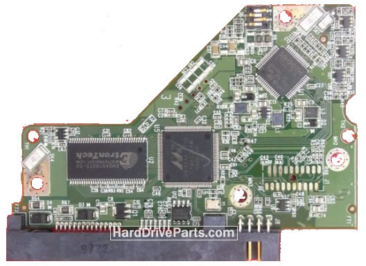 WD WD5000AAKS Carte PCB 2060-771668-000 - Cliquez sur l'image pour la fermer