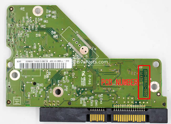 WD WD15EARS Carte PCB 2060-771698-001