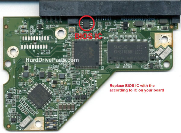 2060-771702-001 PCB Disque Dur WD - Cliquez sur l'image pour la fermer
