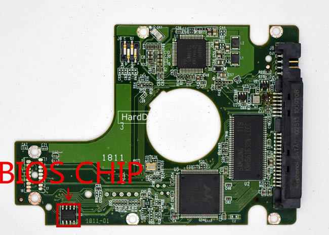 2060-771714-000 PCB Disque Dur WD